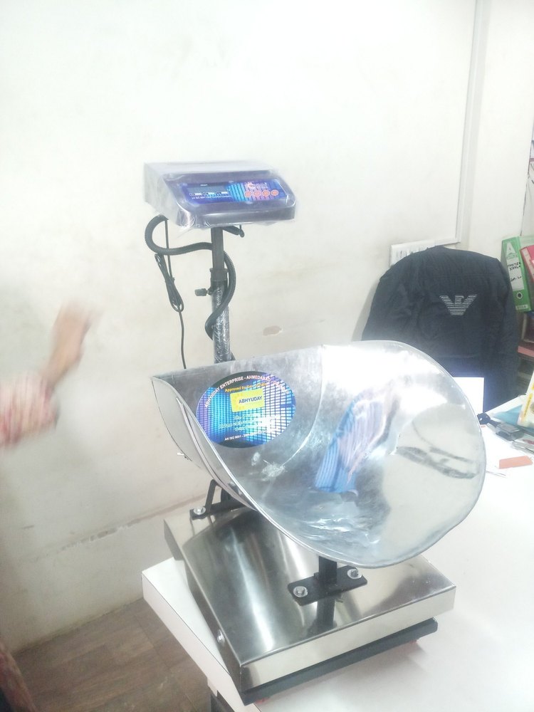 Abhyuday External Weighing Scale 150 Kg For Rationing Shop, Model Name/Number: Aep150k400sp