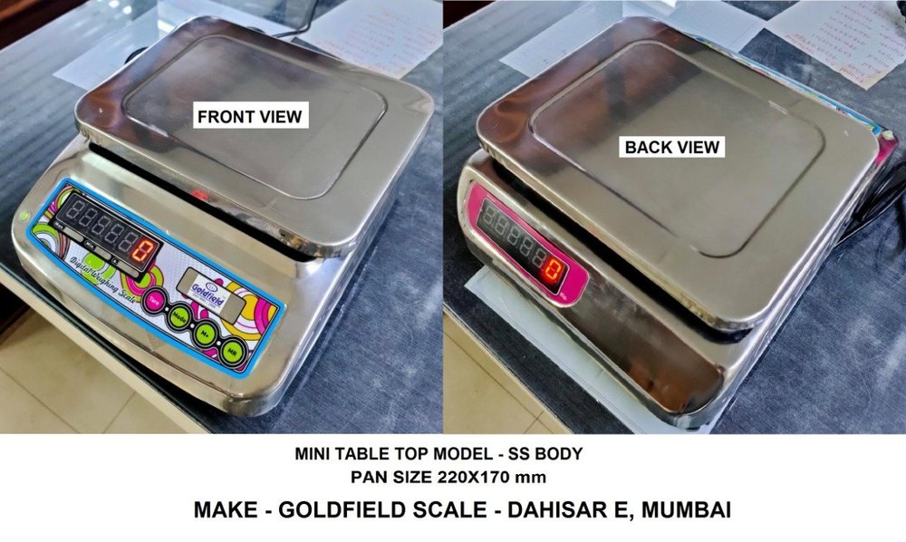 Goldfield 10 Kg Food Weighing Machines, For Home, Industires