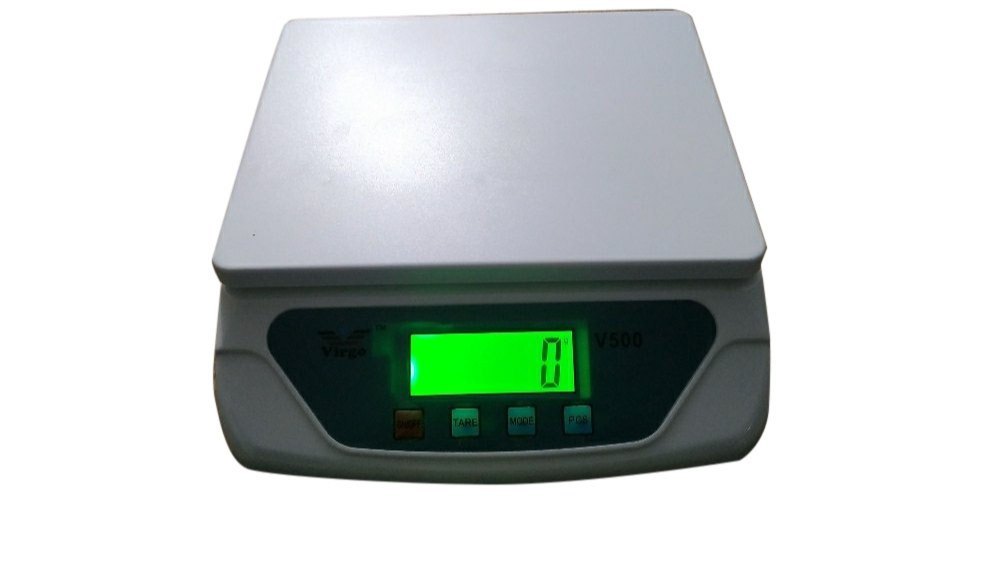 Stainless Steel 20kg Digital Table Top Scale For Weighing, Size: 8x10 Inch