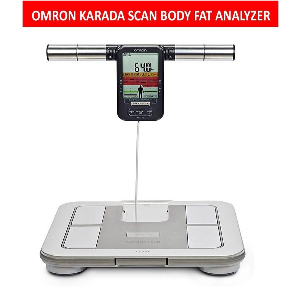 Stainless Steel Omron HBF 375 Body Composition Monitor