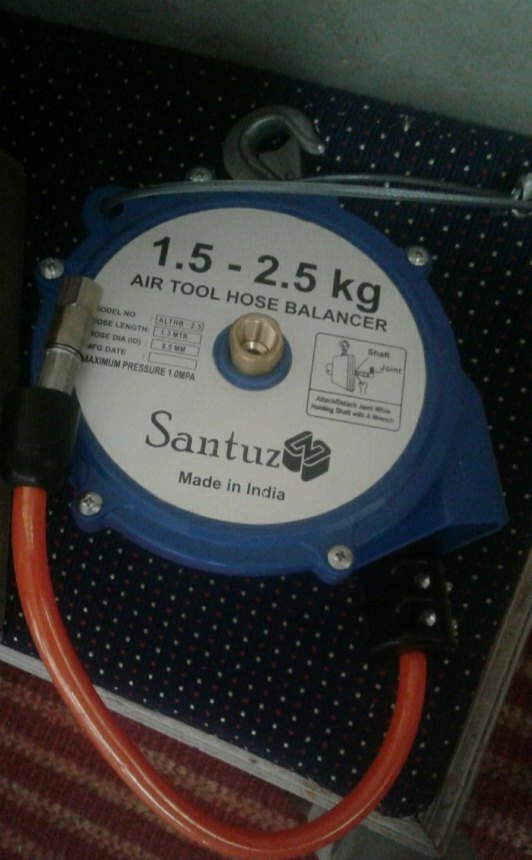 Santuz Nylon Hose Balancer, Size/Dimension: Standard, Max Load Capacity: 5 Kg
