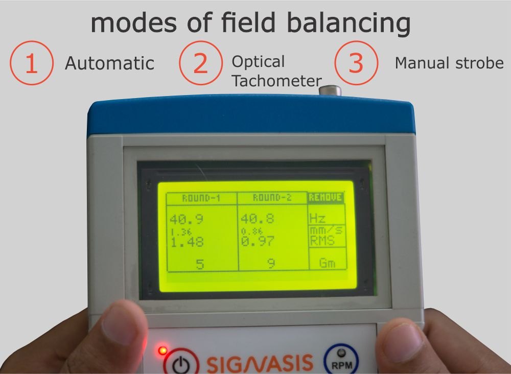 Metro Field Balancing Machine for Industrial, B6012