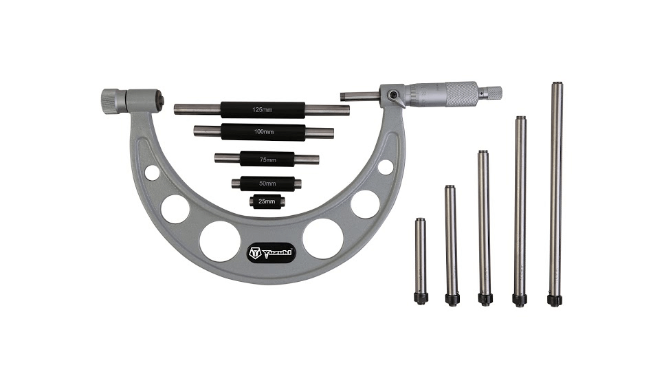 Yuzuki Adjustable Outside Micrometer, For Measurement Of Od, Model Name/Number: Aom050