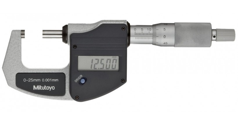 0-25 Mm Analog Mitutoyo Digimatic Micrometer