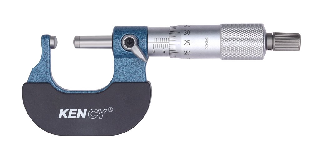KENCY Analog Crimp Height Micrometer, Size: 0-25
