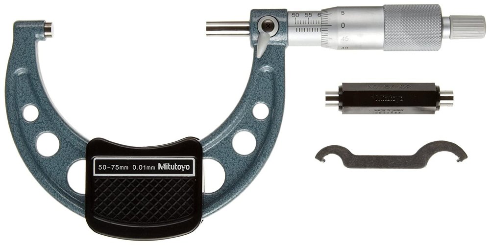 Mitutoyo Outside Micrometer 103-139/50-75mm, 0.001mm