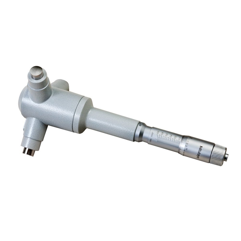 MITUTOYO Steel Three Pin Micrometer Holtest, Size: 2-300MM, 0.005MM