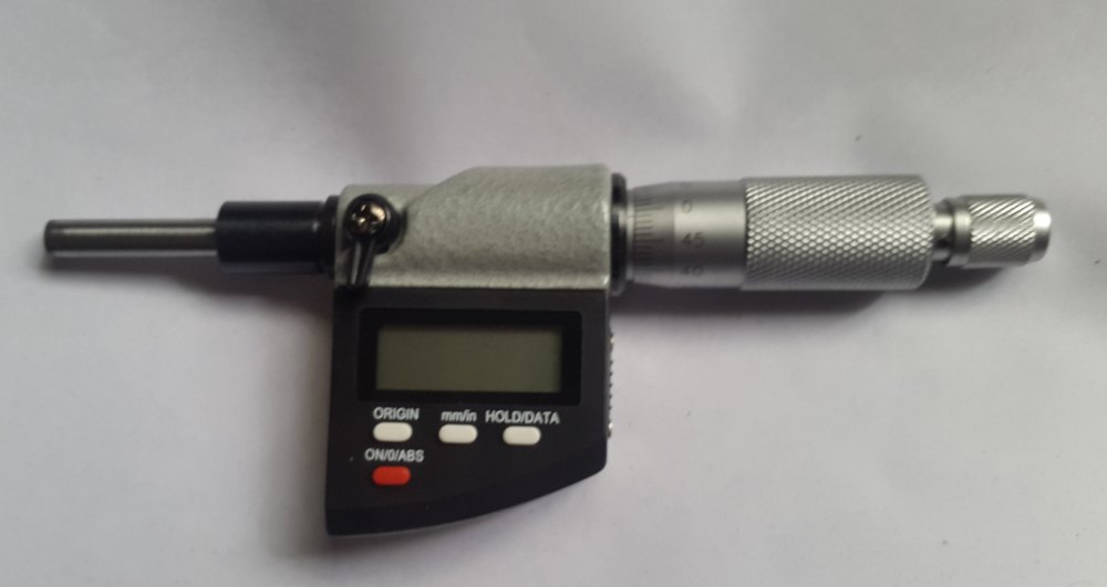 0-25mm Digital Micrometer Head, For Industrial, 0.001mm