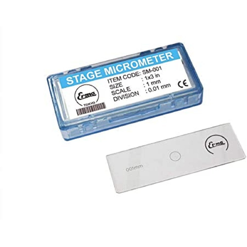 Erma Stage Micrometer, Model Name/Number: SM001, Size: 1 X 3inch