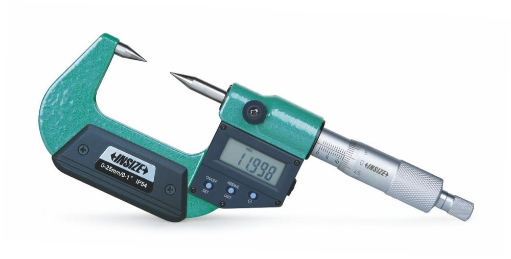 25A-200A Insize Digital Outside Micrometer 3109, For Precision Measurement, 0.03mm