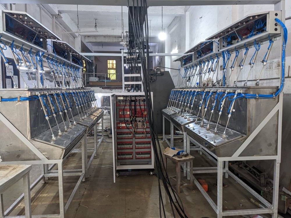 Stainless Steel Chemical Batch Weighing System