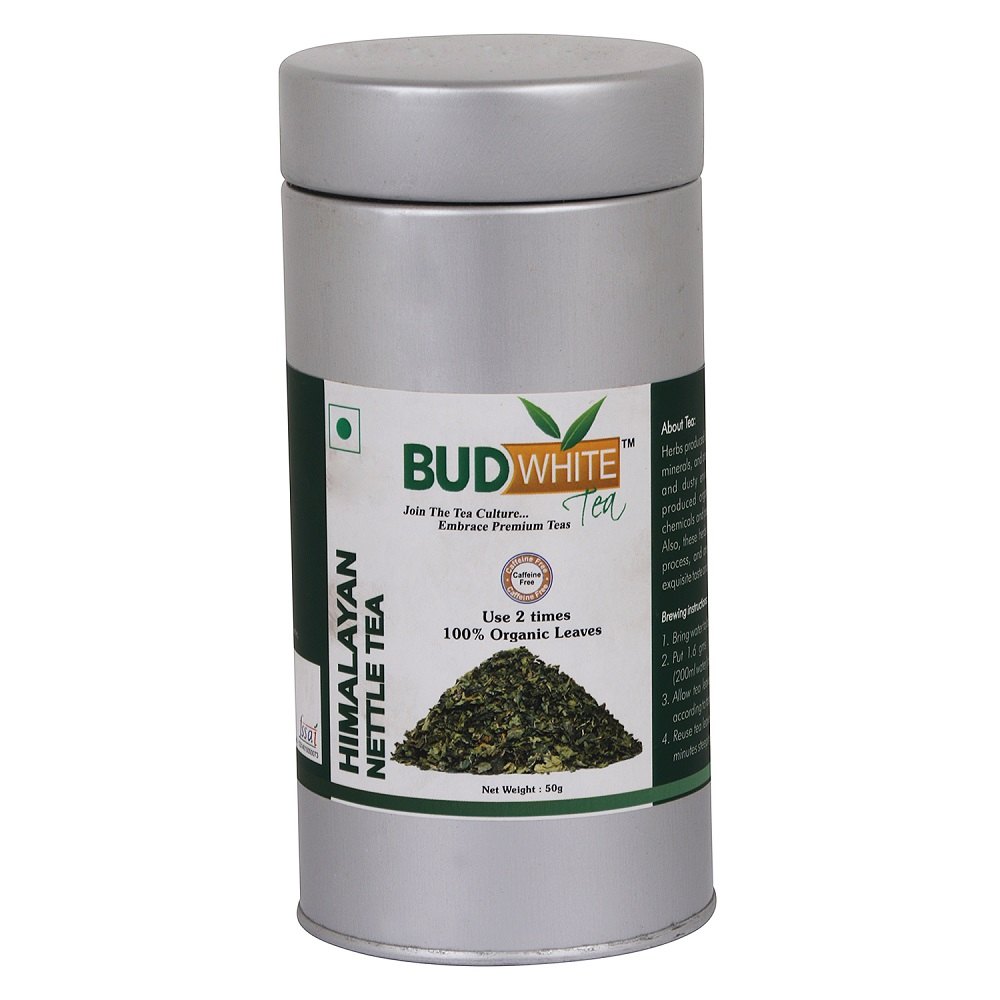 Bud White Leaves Himalayan Nettle Organic Herbal Tea, Packaging Size: 250 Gm