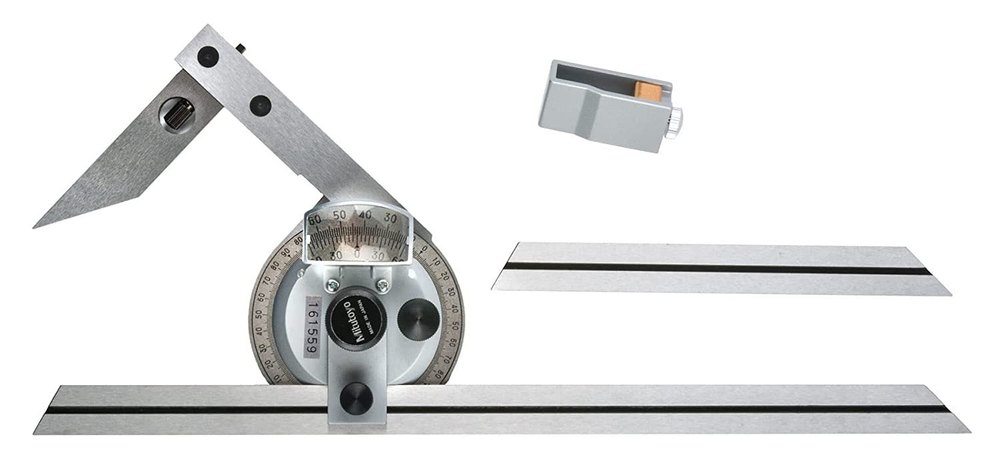 Steel Mitutoyo Universal Bevel Protractor, 5 Degree