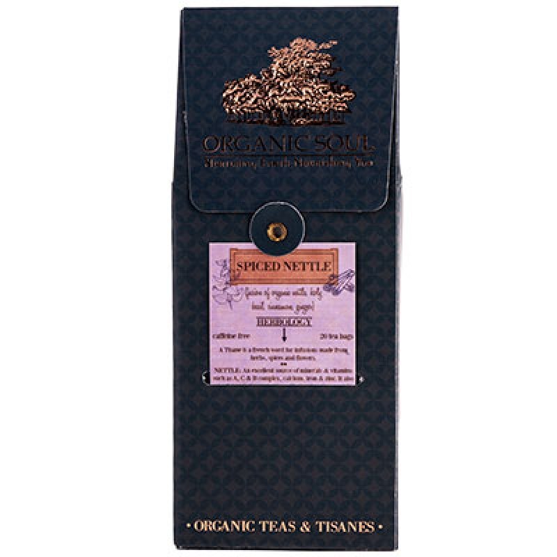 Organic Soul Organic Spiced Nettle Tisanes, Pack Size: 36 Gm