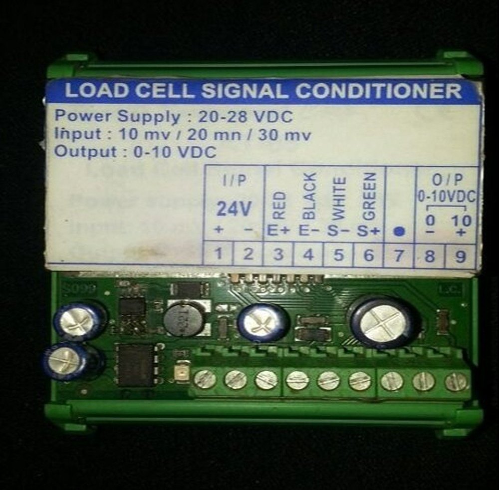 Robust Rectangular Industrial Load Cell Signal Conditioner