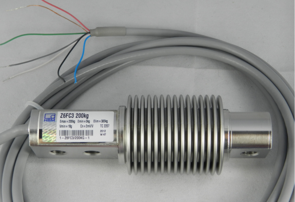 HBM Z6FC3 Beam Load Cell, 500 Kg