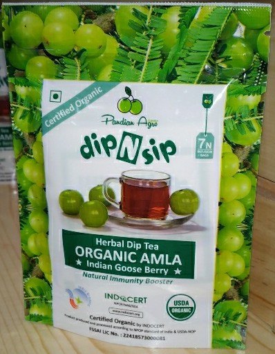 Amla Tea Bags - Dip n Sip, Packaging Type: Box