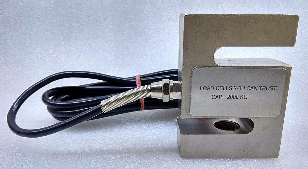 Sharp S Type Loadcell Tension Sensors, Capacity: 10kg To 5 Ton, 2mv/v