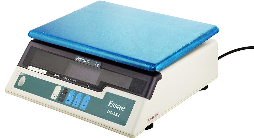 Stainless Steel Digital 30Kg 1Gm DS852 Essae Weighing Machines, For Industrial