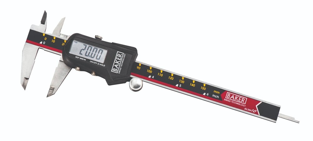 0-150mm Stainless Steel Baker Digital Caliper, For Industrial, Model Name/Number: Ed