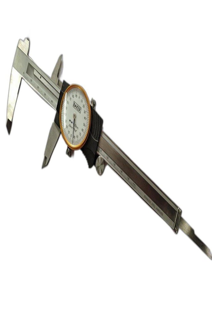 0.01- 0.25 mm Analog BAKER Dial Vernier Caliper, Accuracy: 0.02 mm, Size/Dimension: 6.1 Inch