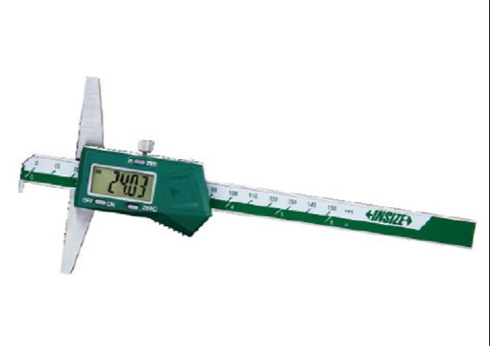 Stainless Steel Insize Digital Depth Vernier Caliper With Single And Double Hook, For Laboratory, Accuracy: +-0.03mm