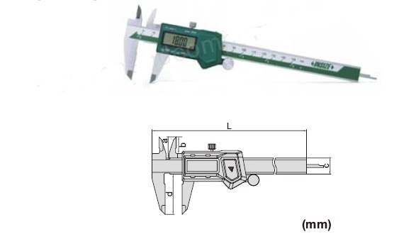 Digital Stainless Steel Insize Vernier Caliper, For Laboratory