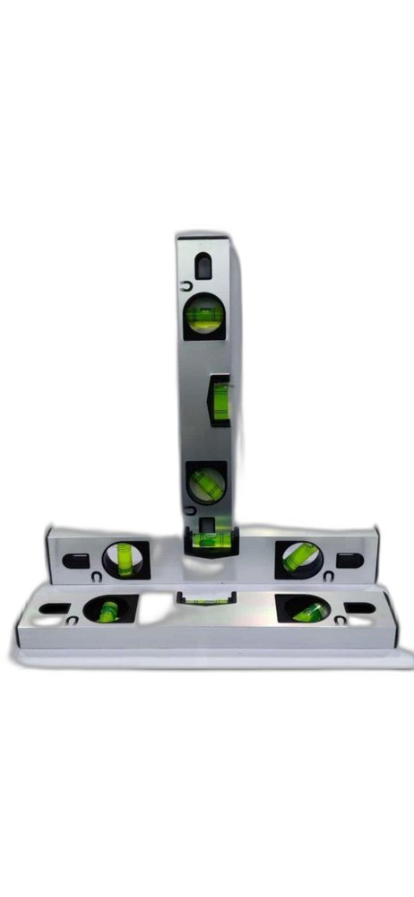 Silver Aluminum Spirit Level, 60, Size: 12inch