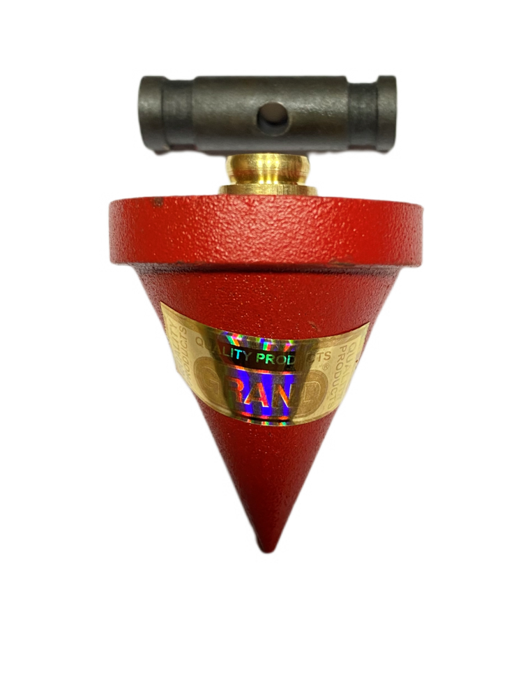 Iron Plumbob With Brass Nipple