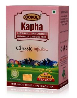 Gokul Kapha Classic Infusion Tea 20 Tea Bags, 30 gm
