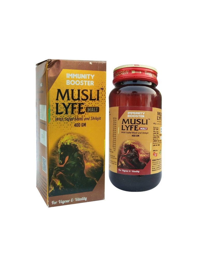 Liquid Musli Lyfe Malt, For Personal, 400 Gm