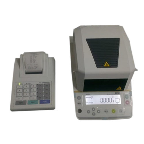 437 Mm x 372 Mm x 523 Mm Moisture Balance With Printer, For Laboratory