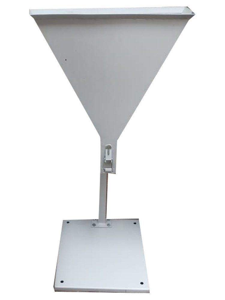 6 Inch Mild Steel V Marsh Funnel, For Laboratory, 1