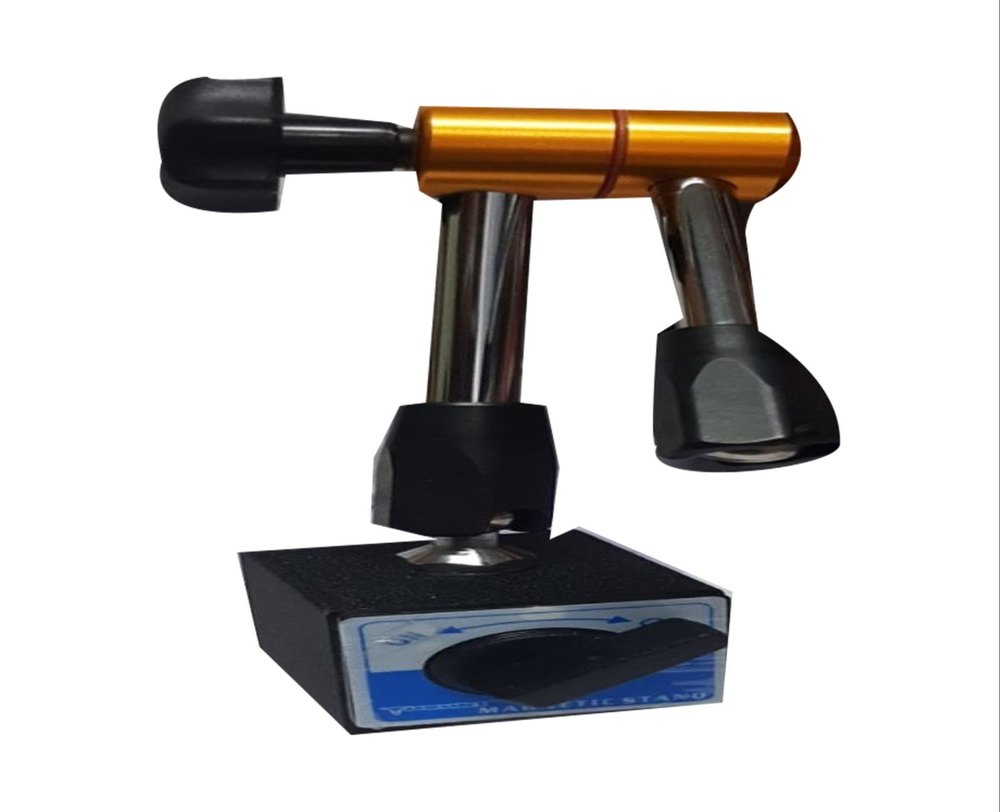 Mild Steel Dial Gauge Stand, Size: 4.2 Inch