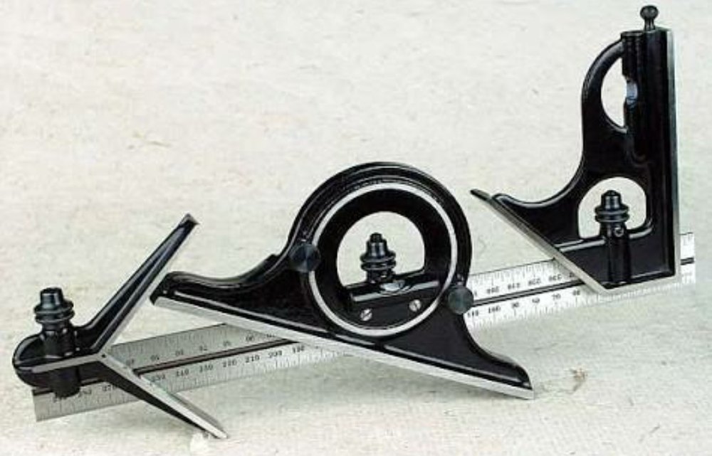 Combination Square Set, Size: 300mm