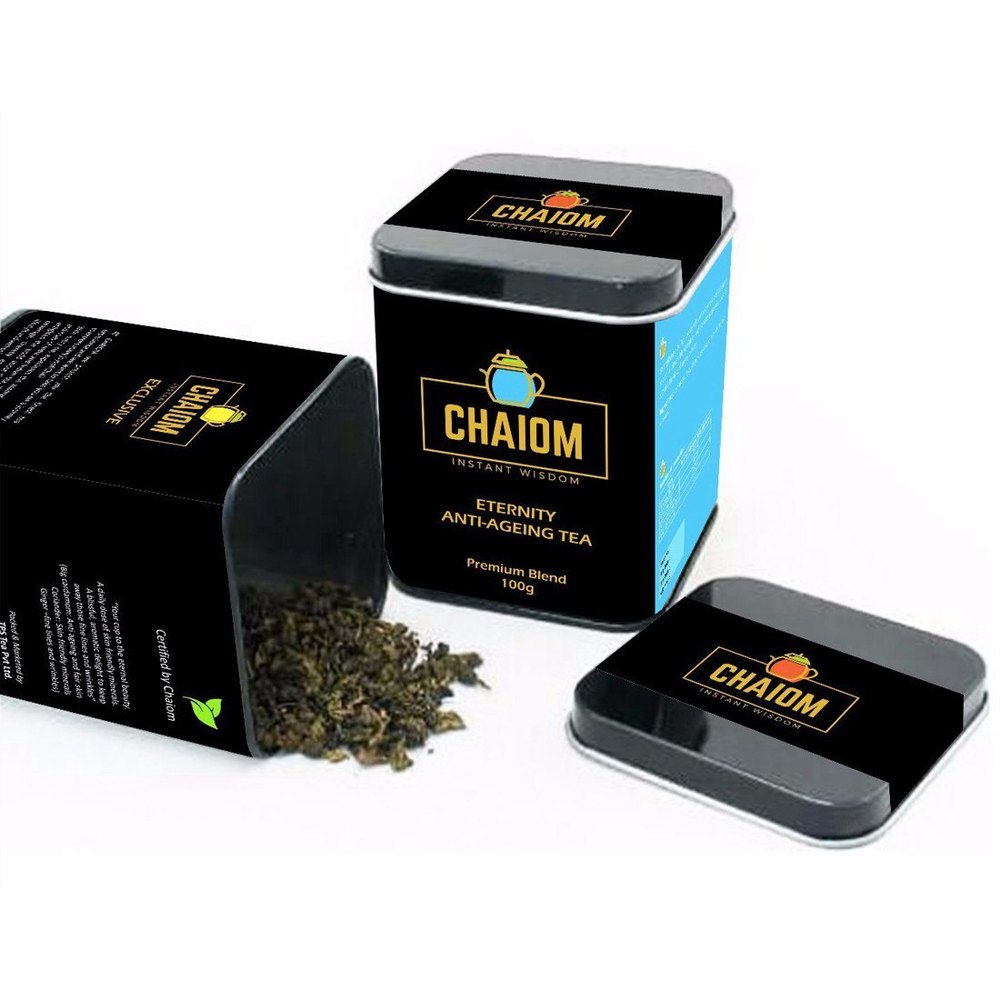 CHAIOM Black Anti Ageing Tea, Packaging Type: Loose, 100g