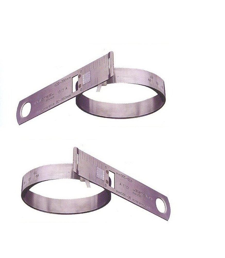 Stainless Steel Kristeel Circumference Gauge Pi Tape