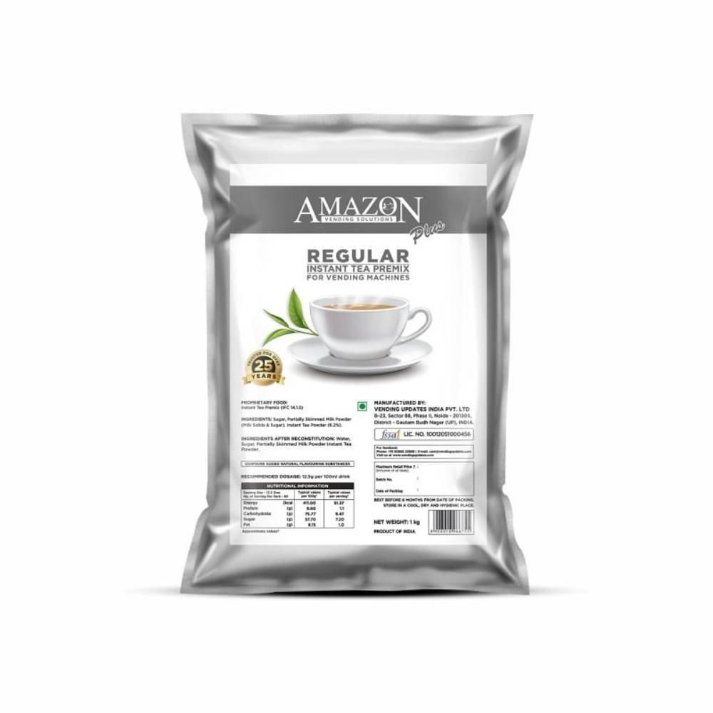 Amazon Plus 3 in 1 Instant Tea Premix Powder 1 Kg