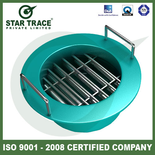 Barrel Grate Separator, Capacity: 20 - 39