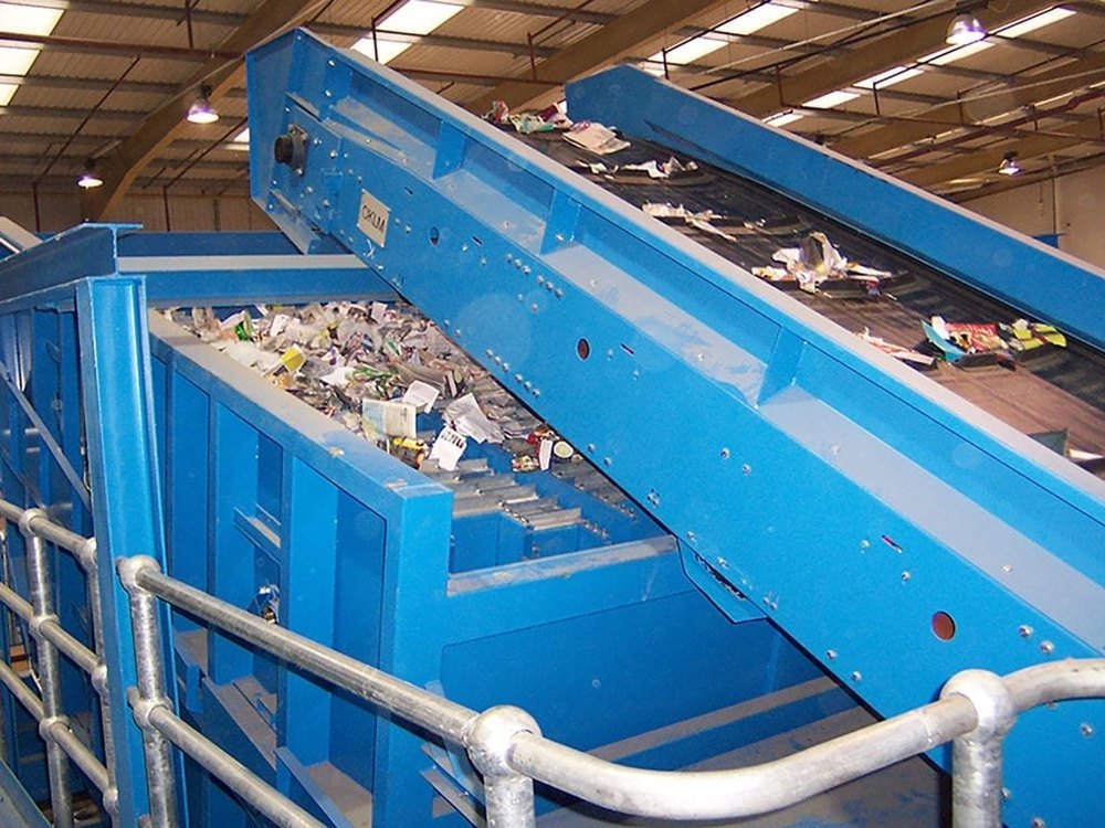 Msw Waste Segregation Ballistic Separator Machine, Capacity: 80-100 TPD