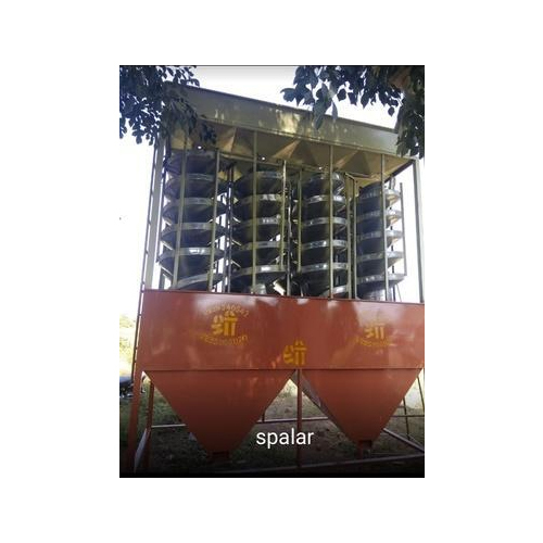 Mild Steel Spiral Separator, Production Capacity: Upto 300 Kg/hr