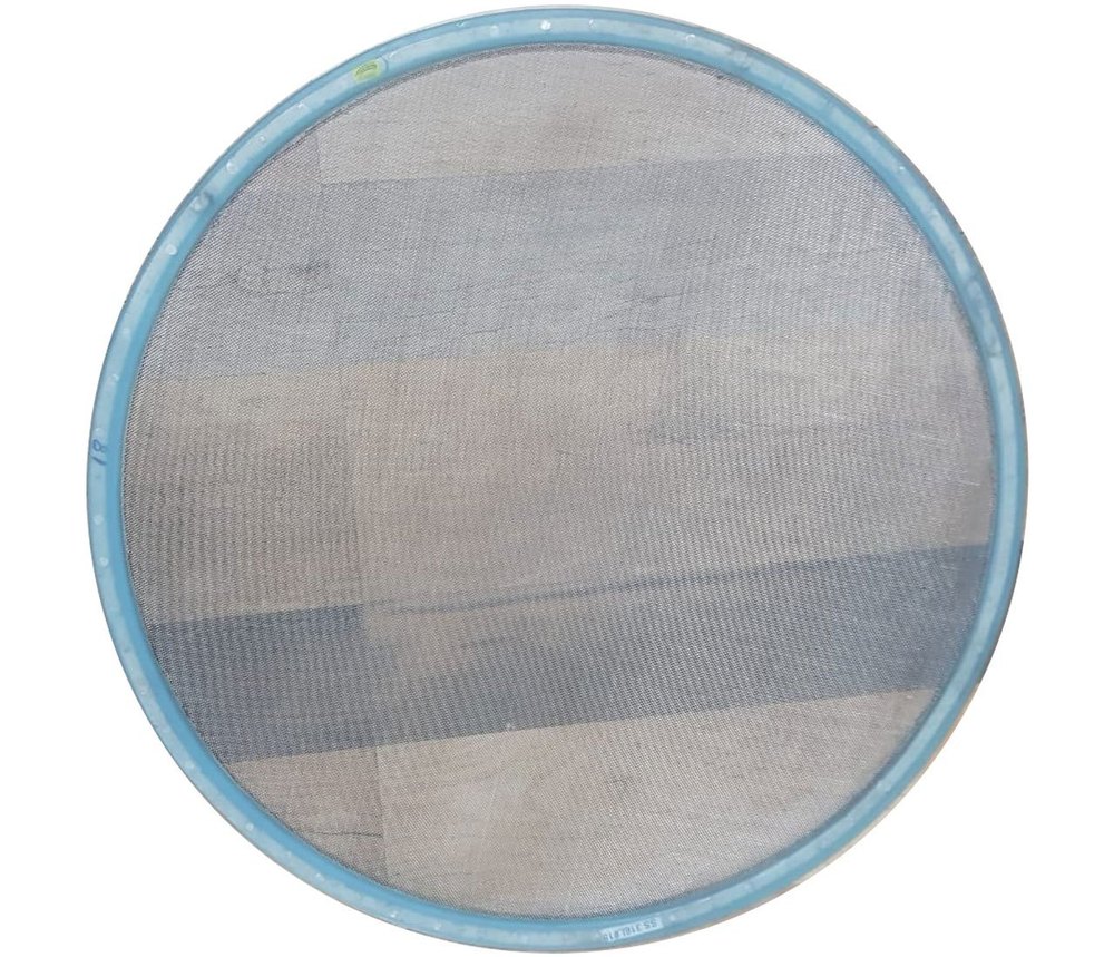 Stainless Steel Silicone Molded Sifter Sieve, For Food and Pharma, Round