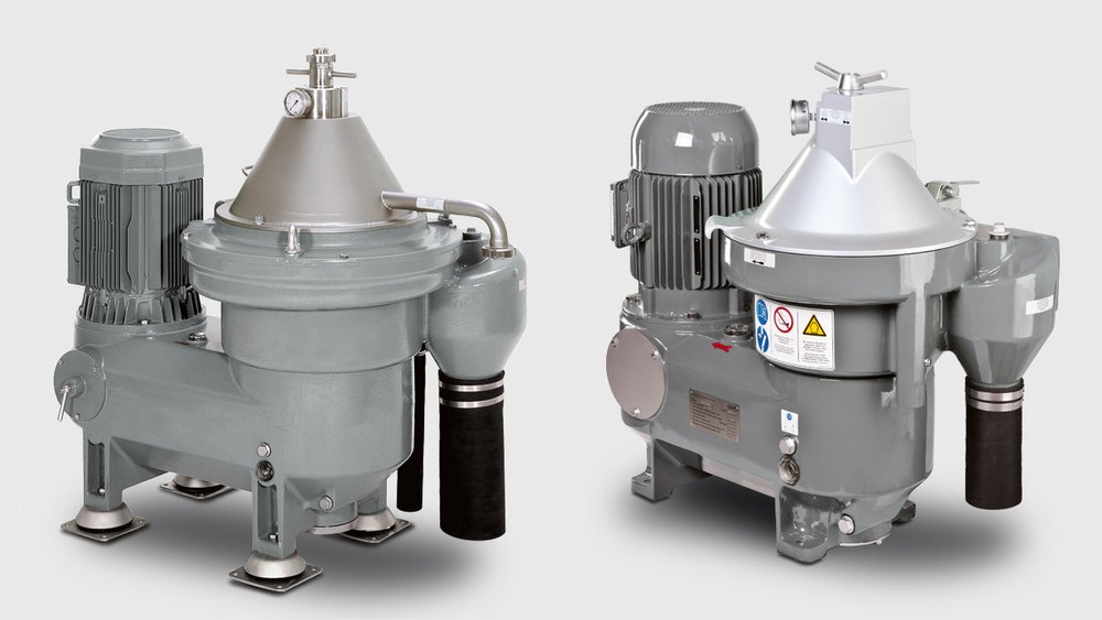 Semi-Automatic Standard Probiotics Liquid Solid Disc Type Separator, 380/440 Volt