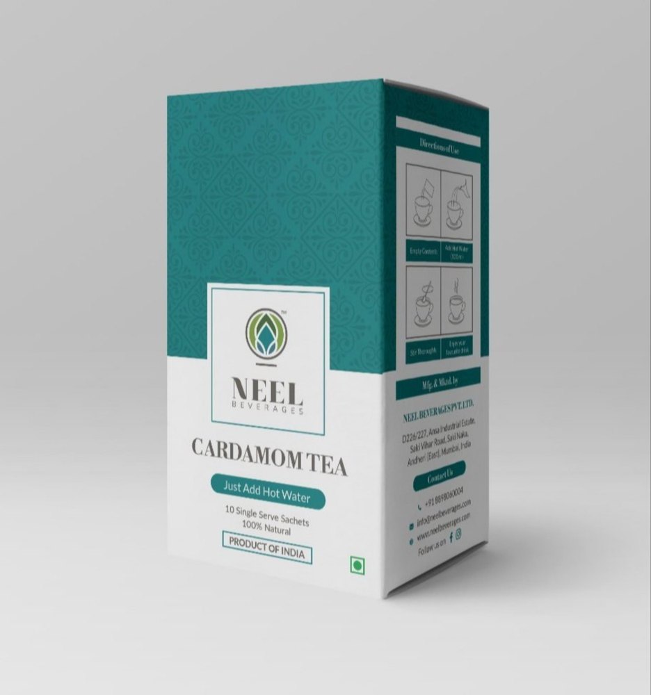 Neel Cardamom Tea Premix, Powder, Packaging Size: Single Serve Sachet