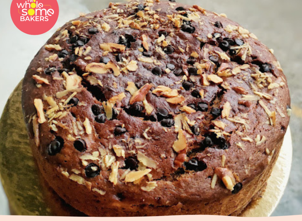 Vanilla Round Banana Walnut Cake, Packaging Size: 10, Weight: 350