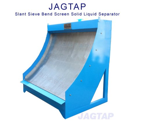 Jagtap Slant Sieve Bend Screen Solid Liquid Separator, For Industrial