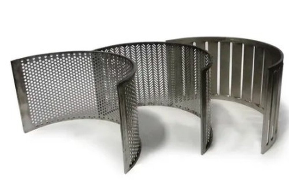 Silver Stainless Steel Round Cadmill Screen, For Industrial