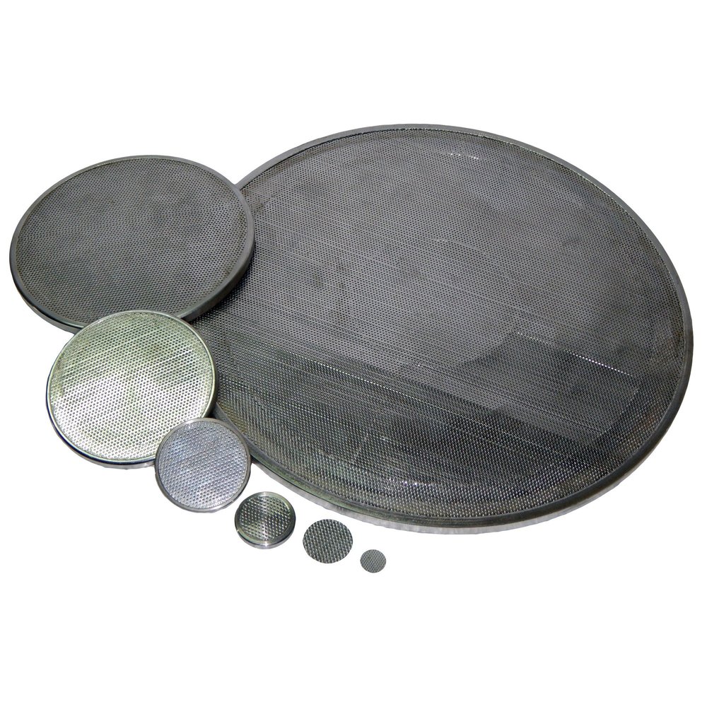 Stainless Steel Round Filter Holder Support Screen, For Laboratory