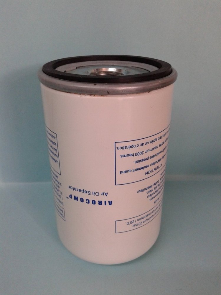 Round Type Mild Steel Atlas-Copco- Air Oil Separator, Capacity: 20 Cfm To 40 Cfm, Model Name/Number: Atlas- Ga- 15 / 7 / 11