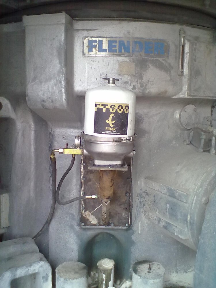 Semi-Automatic Centrifuge Oil Filter For Vertical Raw Mill, For Industrial